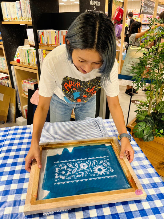 Silk screen work shop